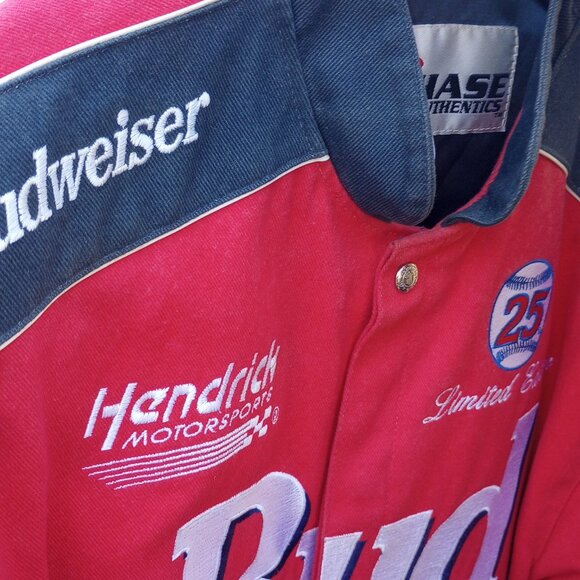 25th Limited Edition Leather Budweiser World Series 1999 Baseball Jacket - Picture 5 of 8